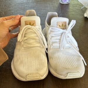 Adidas White Kids Shoes
